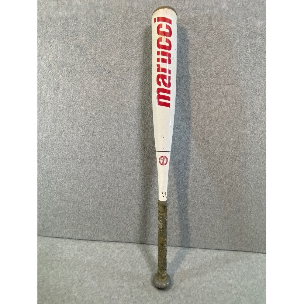 Marucci CAT6 Tee Ball Bat Youth 26/14 White Red MTBC6 Alloy Baseball Sport EUC